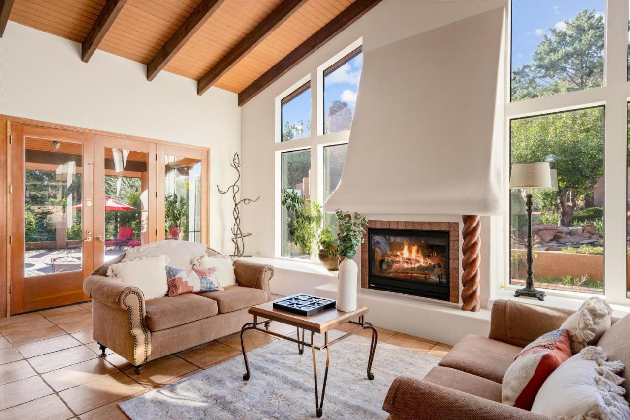Adobe Village Villa With Private Patio - Sunset Villa Sedona Exteriör bild